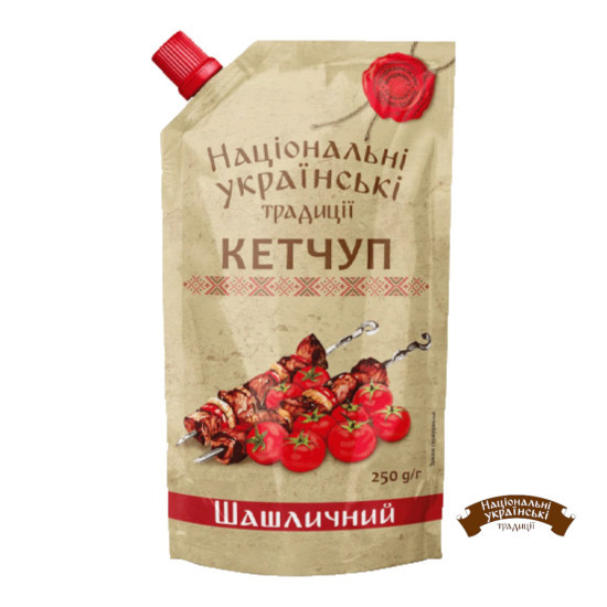 "Кетчуп "Шашличний" д/п 250г / 20 шт тг ТМ НУТ