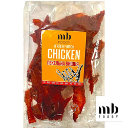 "Чіпси курячі "ПЕКЕЛЬНА ВИШНЯ" 200 г, /6шт TM MB Foody