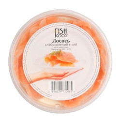 Лосось філе-шматочки в олії 0,180  ТМ FISH GOOD TM FishGood