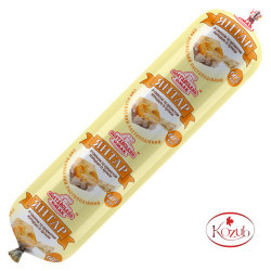 "Сир плав пастоподібний " Янтар" зі смаком холодцю з хріном 60% туба 200 г / 16 шт пс ТМ Козуб Регал