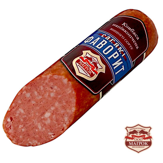 Салямі Фаворит в/с нк (Вак 1/2) 0,22 кг ТМ "Магрок"