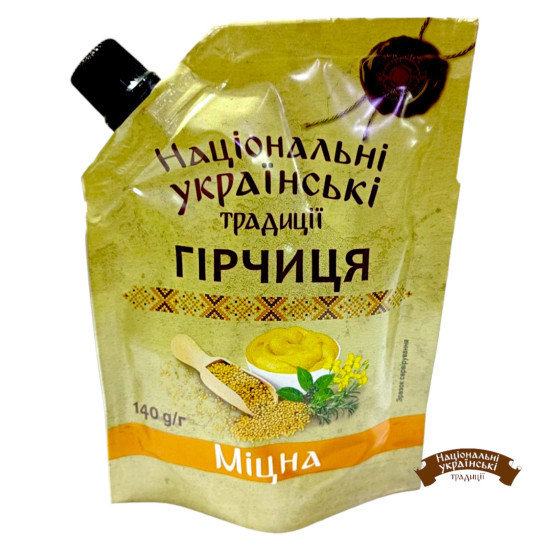 "Гірчиця "Міцна" д/п  140 г / 30 шт тг ТМ НУТ