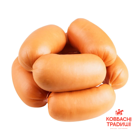 Сардельки До Пюре в/г 0,7 кг ТМ Ковбасні традиції