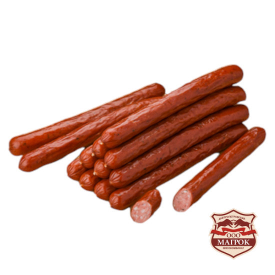 Ковбаски Єгерські 1с н/к (Газ 1,0 кг) ТМ "Магрок"