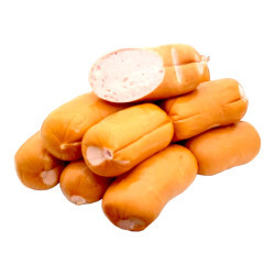 Сарделька З СИРОМ варена 1/с ТМ Моя ковбаска