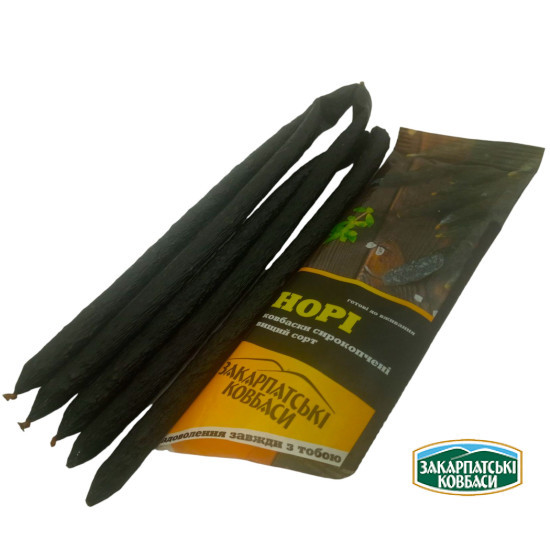 "Ковбаски Норі с/к в/с 100 г кабаноси ТМ "Закарпатські ковбаси" Регал