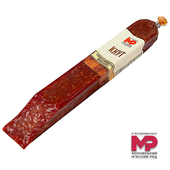 Ковбаса Кнут с/к в/г вак 0,28 кг ХМР
