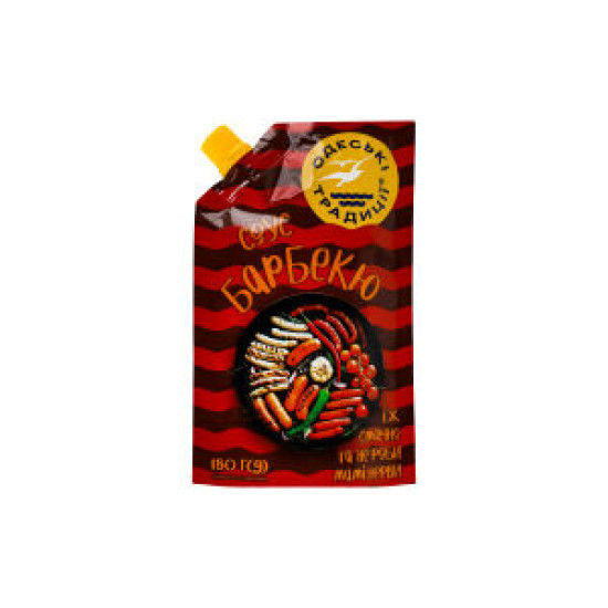Соус "Барбекю" дой-пак 180 г / 35 шт ТМ "Одеські традиції"