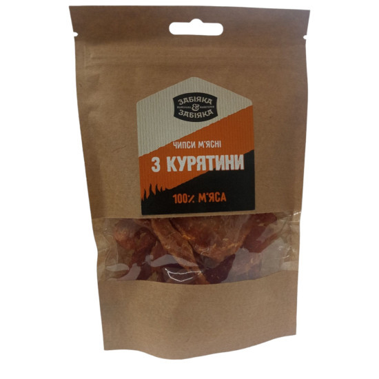М'ясні чіпси з курятини 60 г