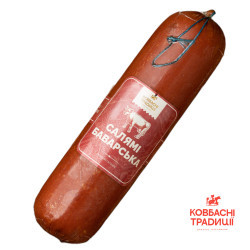 "Салямі Баварська в/г в/к (Фас ціл.) 0,5 кг нк ТМ Ковбасні традиції