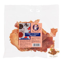 "Слайси свинні Чілі Вілі 50 г / 20 шт снеки ТМ Best sneck`s Регал