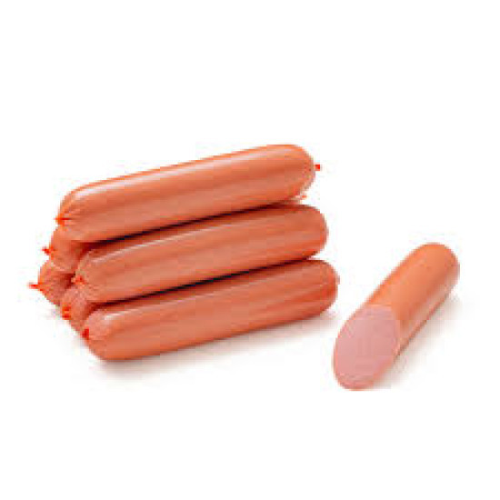 Сосиски Бістро вар. з м'яса птиці 1/с 0,8 кг ТМ Роганський