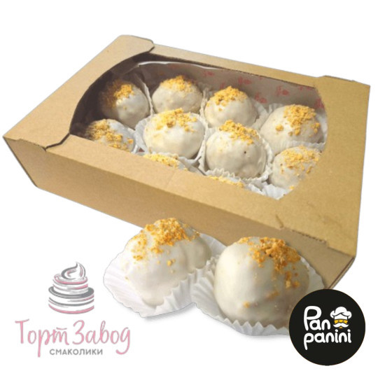 Тістечка "Мурашник" в глазурі 770 г (11 шт /1 уп) сд