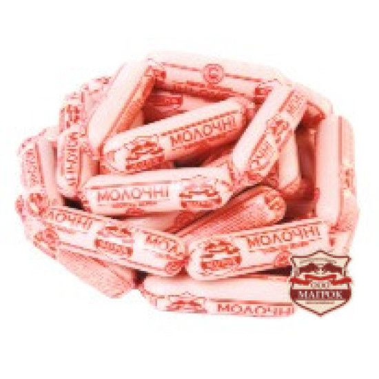 Сосиски Молочні в/с*  п/а (Газ 1,0 кг)ТМ "Магрок "