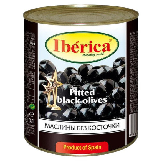 Маслини без кісточки Iberica 3 кг / 6 шт кт
