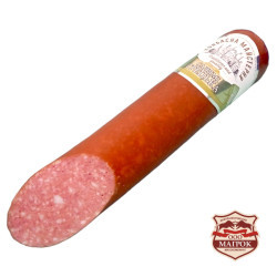 Салямі Грецька 1с (Вак.цел) 0,45 кг нк ТМ Ковбасна майстерня