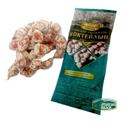 Ковбаски "Коктейльні" с/в в/с (інерт.газ) т/у 0,25 кг свк ТМ"Закарпатські ковбаси" Регал