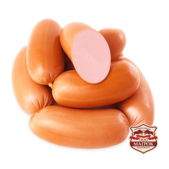 Сардельки з Яловичини 1с (Газ 1,1 кг) ТМ "Магрок"