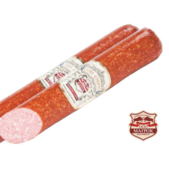 "Салямі Коньячна  в/с  в/к (Вак.цел 0,45 кг) нк ТМ "Магрок" Регал