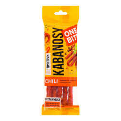 Кабаноси ONE BITE CHILI зі свинини з перцем чилі 40 гр / 14 шт Регал