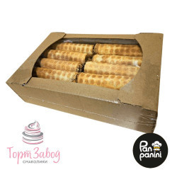 Трубочки зі згущеним молоком 50 г / Екран картон 1 кг (20 шт) 1 уп/1 ящ сд