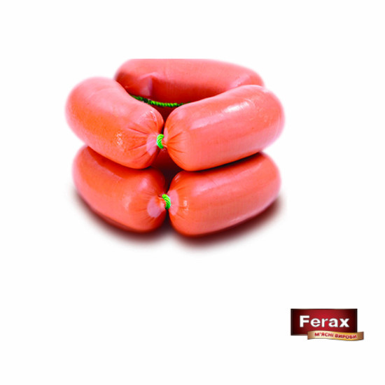 Сардельки з сиром 1/с в нат. обол.  М/Газ