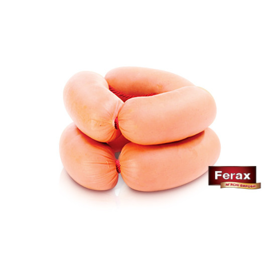 Сардельки свинні 1/с в нат.оболон. М/Газ