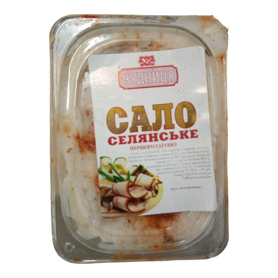 Сало селянське 1/с ТМ Чудниця