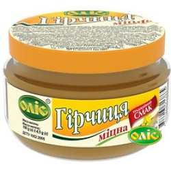 Гірчиця "Міцна" п/б 0,1 кг / 18 шт тг Оліс