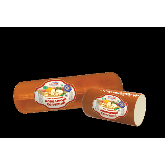 Сир плавленный Ковбасний копчений 40% фас. ТМ "Мiлкер"