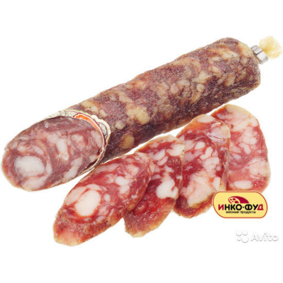 Ковбаса сирокопчена Курхан в/с ТМ "Белорусская традиция"