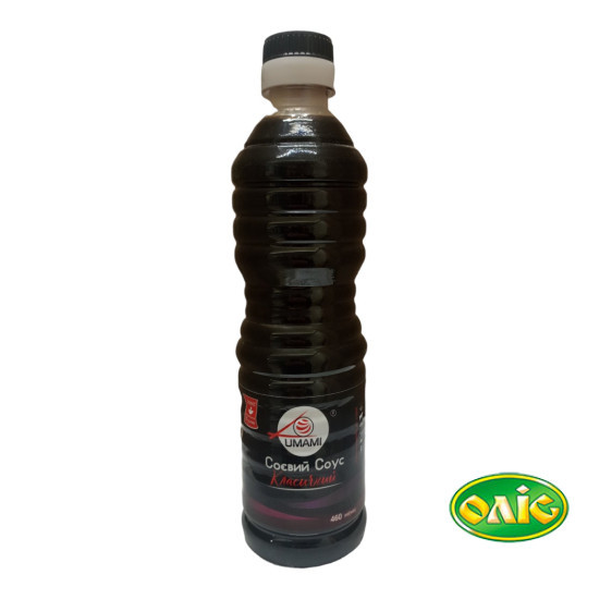 Соєвий соус пляшка ПЕТ 0,46 л / 20 шт ХоРеКа Umami